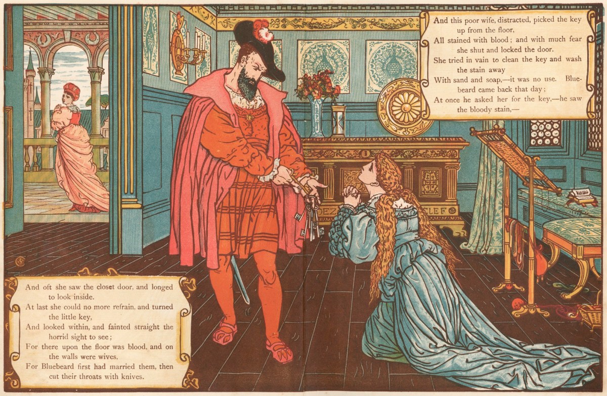Walter Crane, "O spare me, spare me! give me time, nor kill me hastily!"