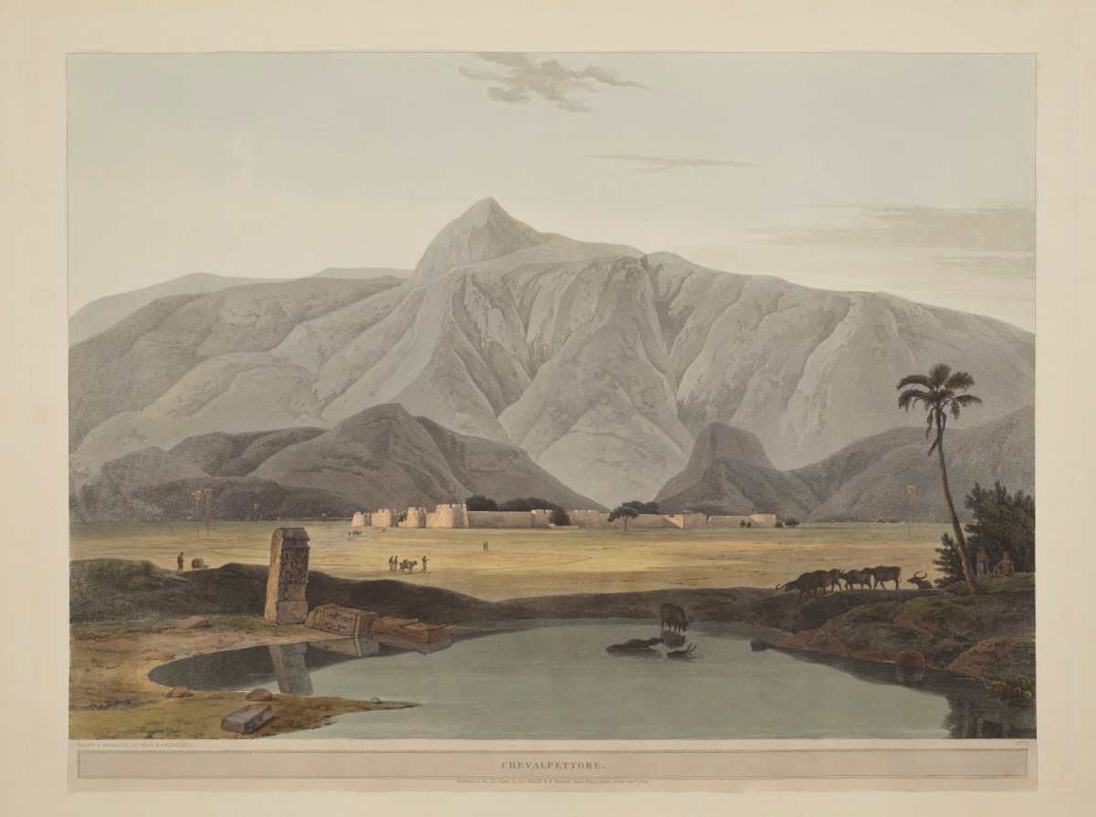 Thomas Daniell RA, Chevalpettore