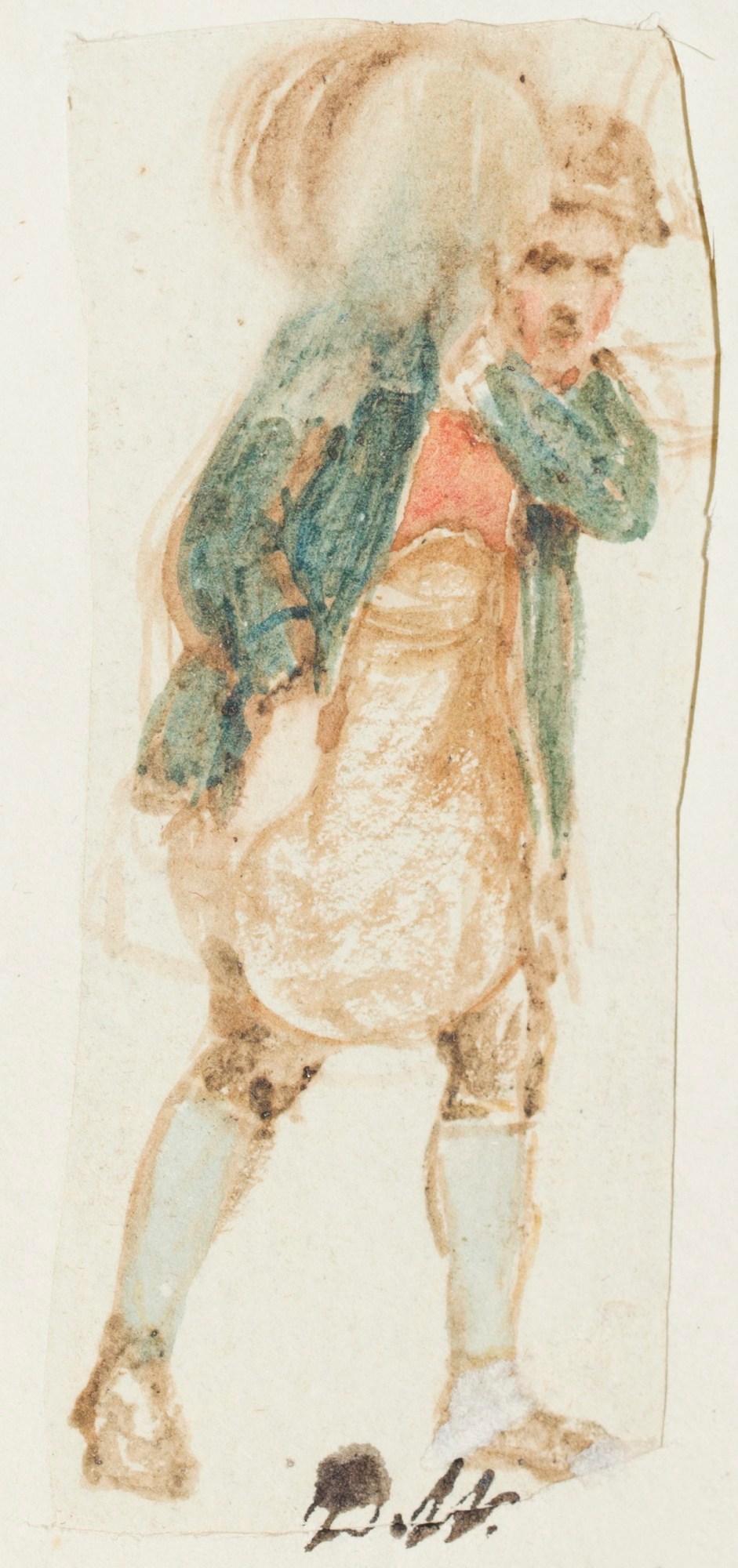 Sir David Wilkie RA, Man carrying a barrel