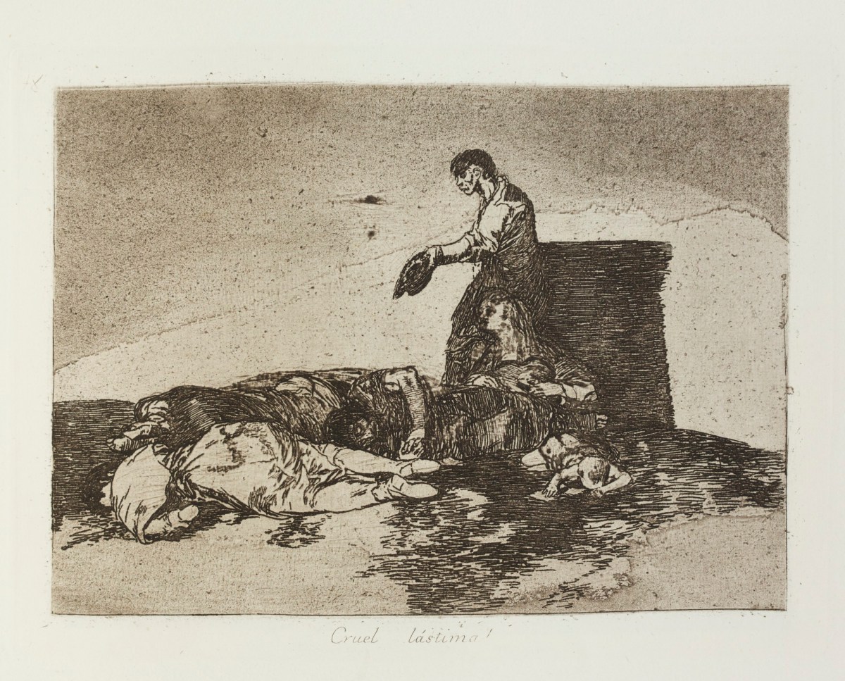 Francisco Goya, 'Cruel lástima!'