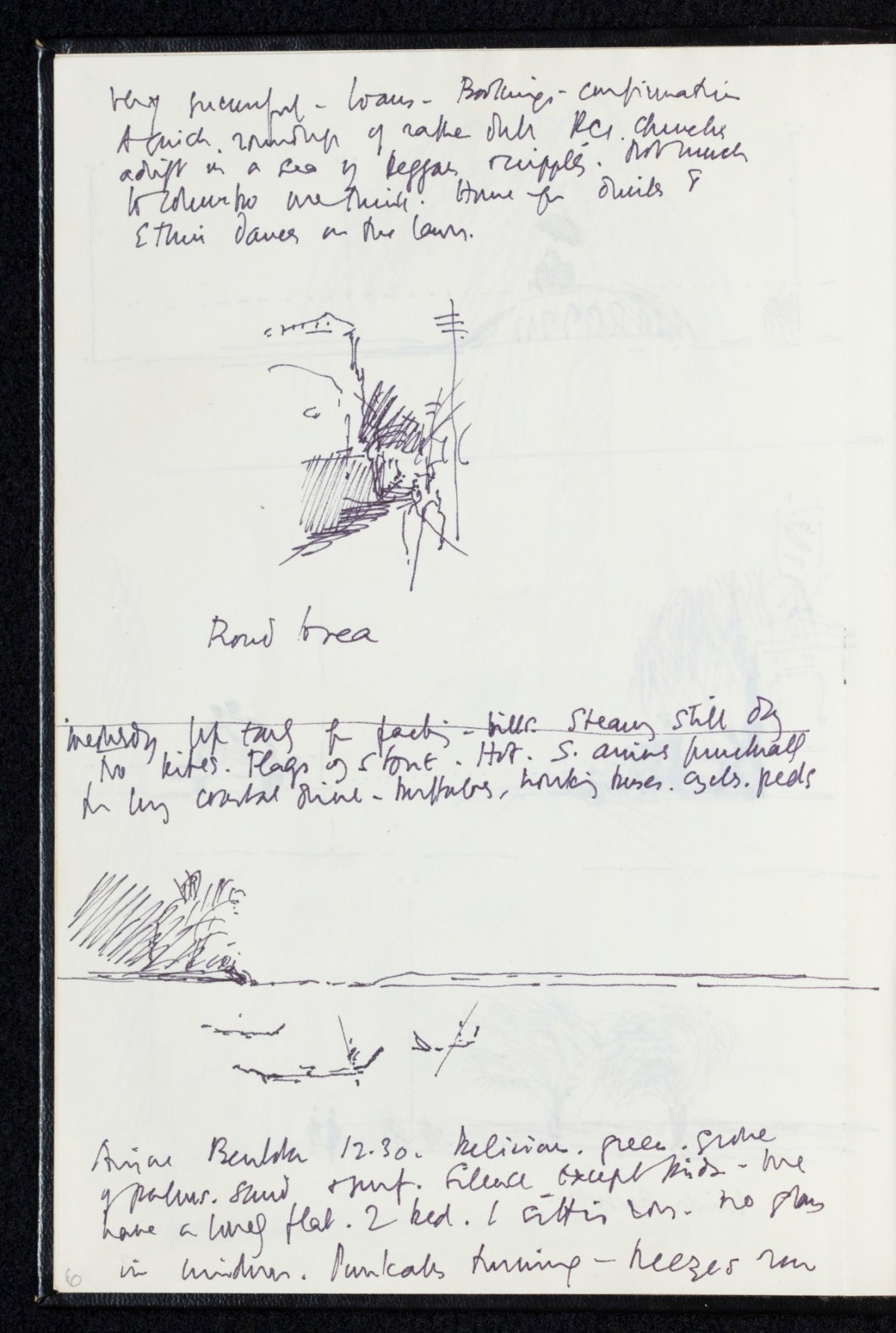 Sir Hugh Casson PRA, Sri Lanka sketchbook