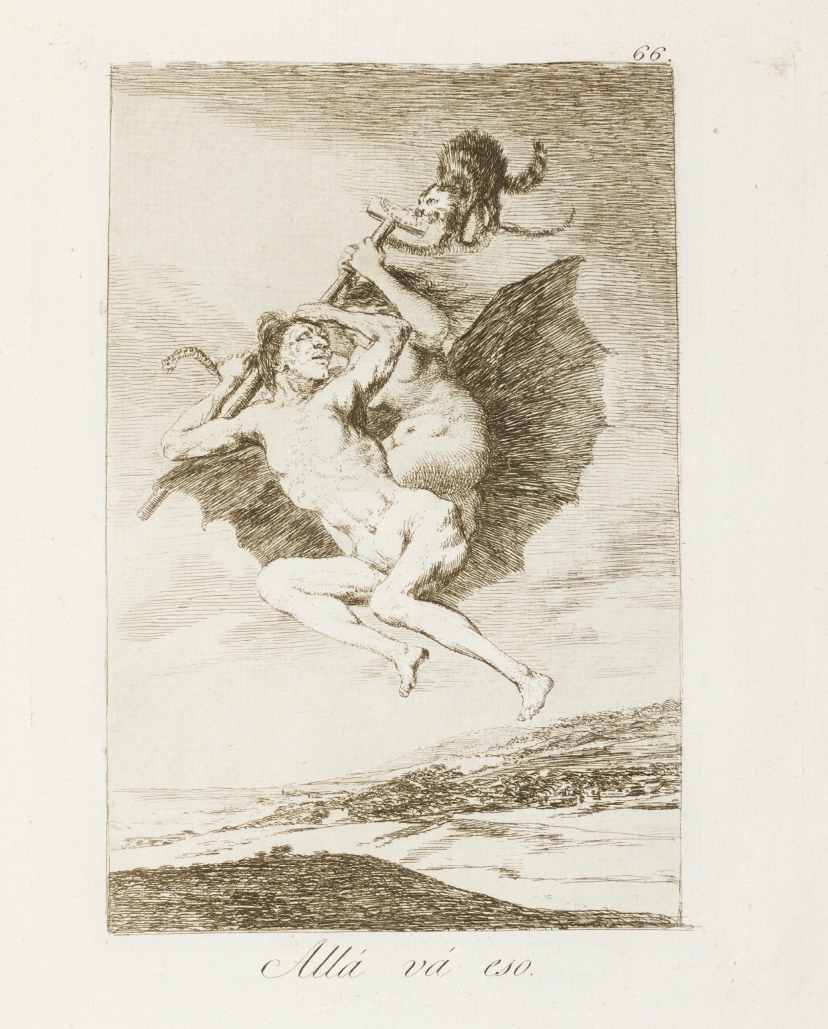 Francisco Goya, 'Allá vá eso.'