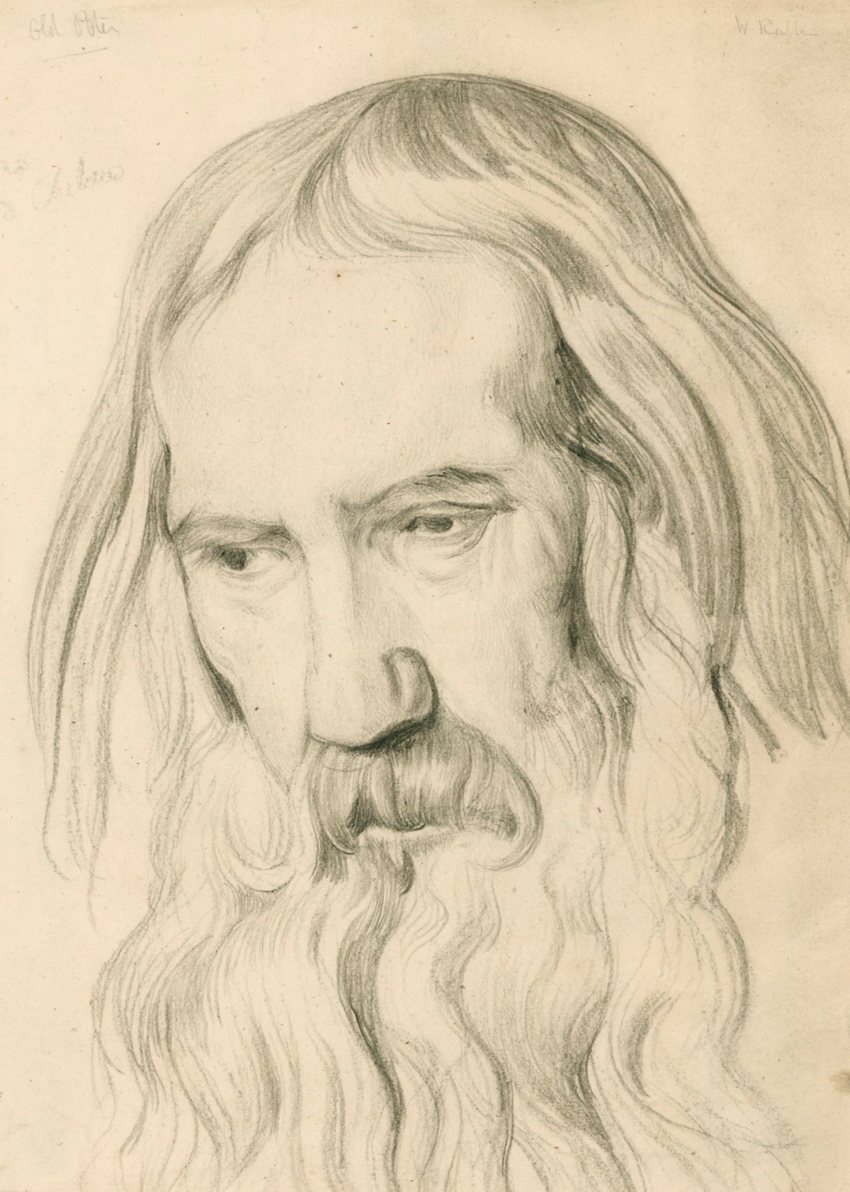 Solomon Alexander Hart RA, Head of St. Peter (?)