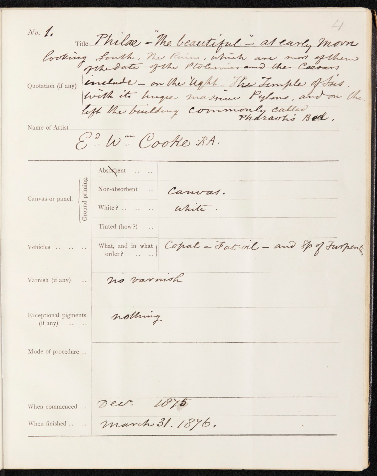 , Members' methods of procedure