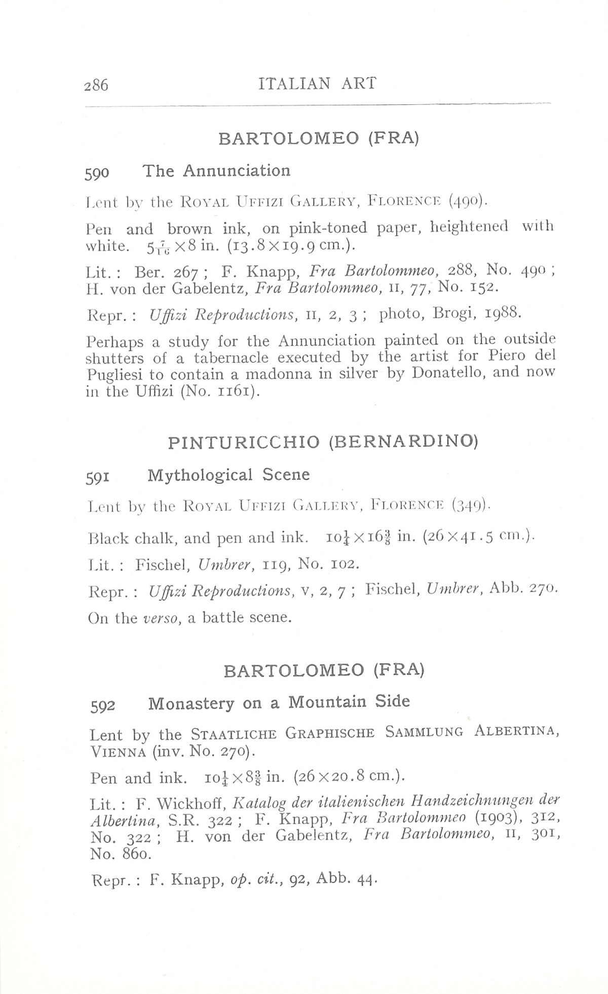 Page 290 of 1930 - Exhibition of Italian Art 1200-1900