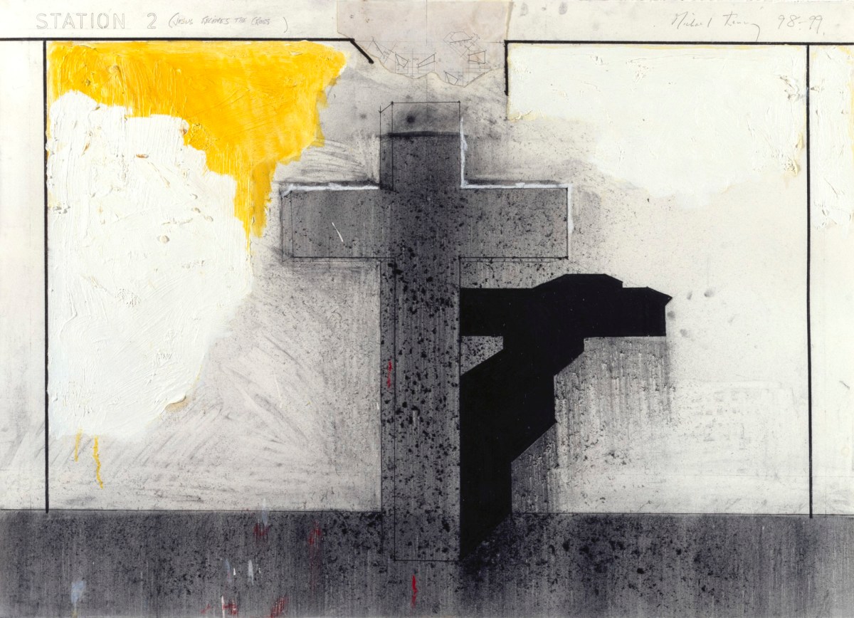 Michael Kenny RA, Jesus Receives the Cross