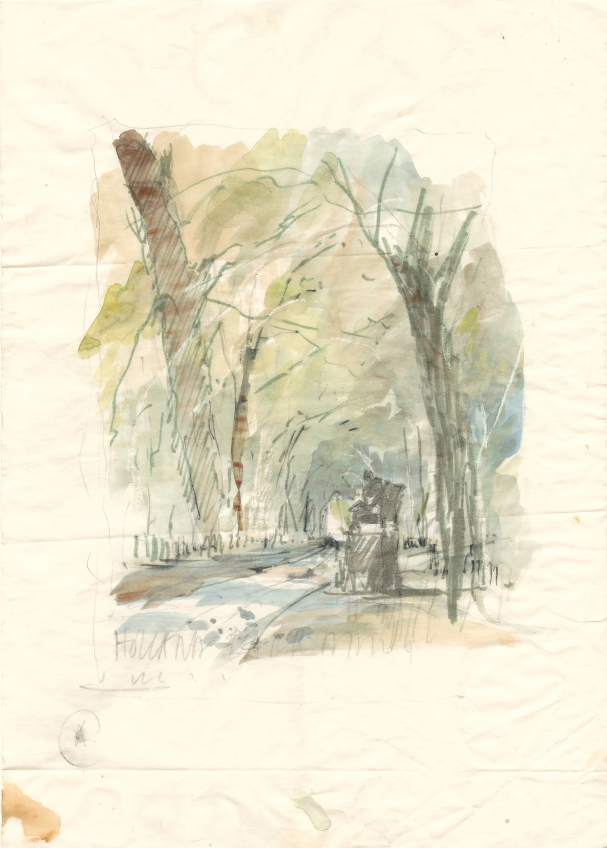 Sir Hugh Casson PRA, Holland Park