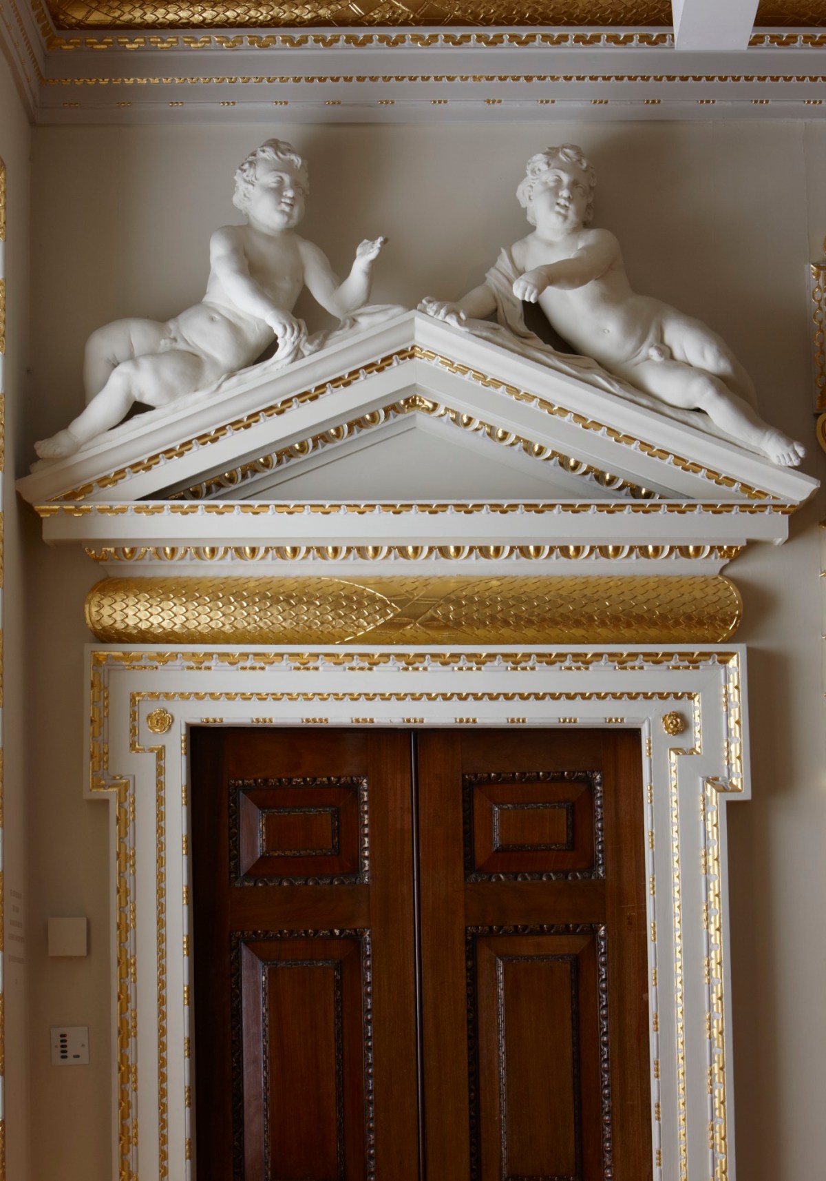 Paul Highnam, Doorcase leading from the Saloon to the Slaughter Room.