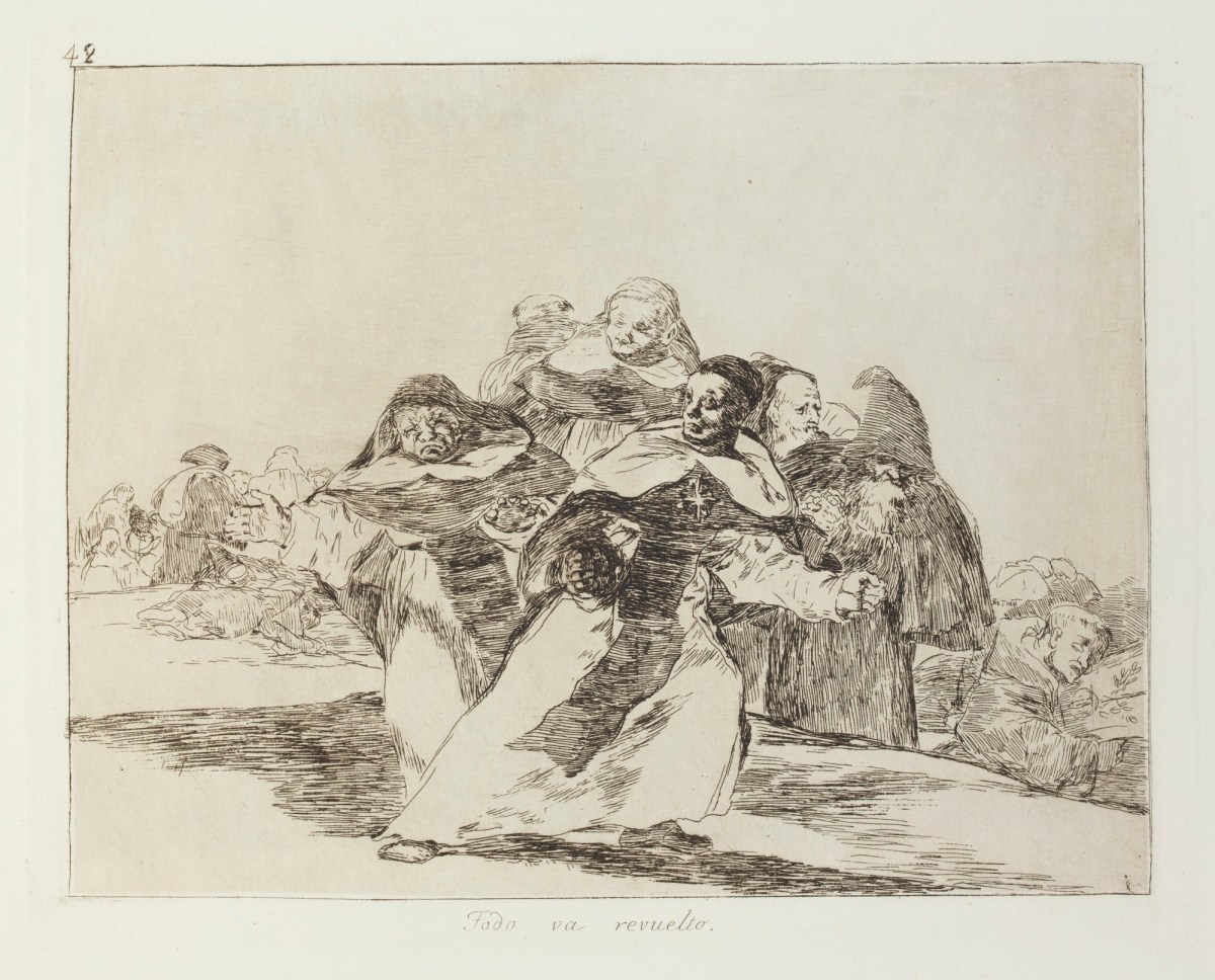 Francisco Goya, 'Todo va revuelto.'