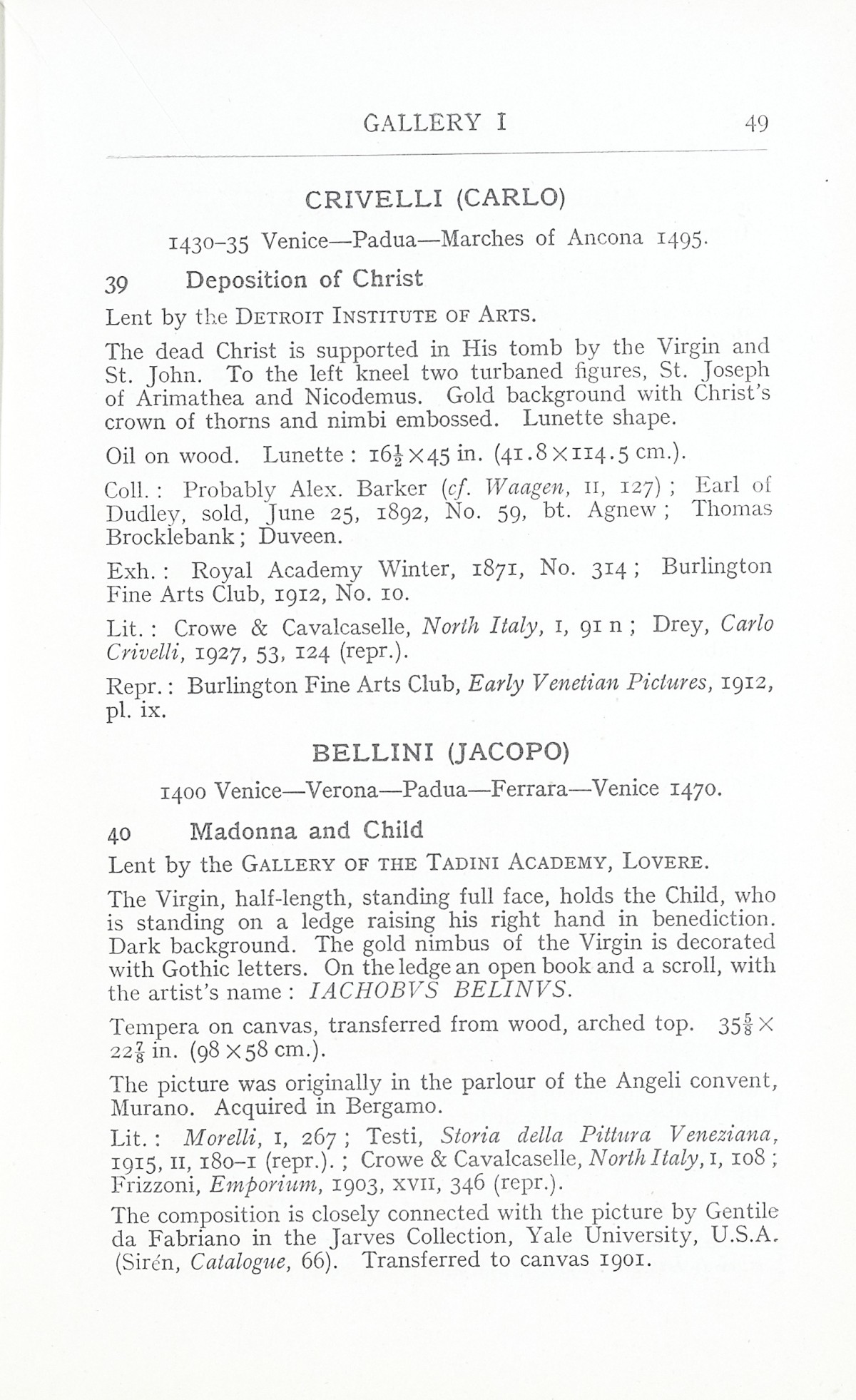 Page 53 of 1930 - Exhibition of Italian Art 1200-1900