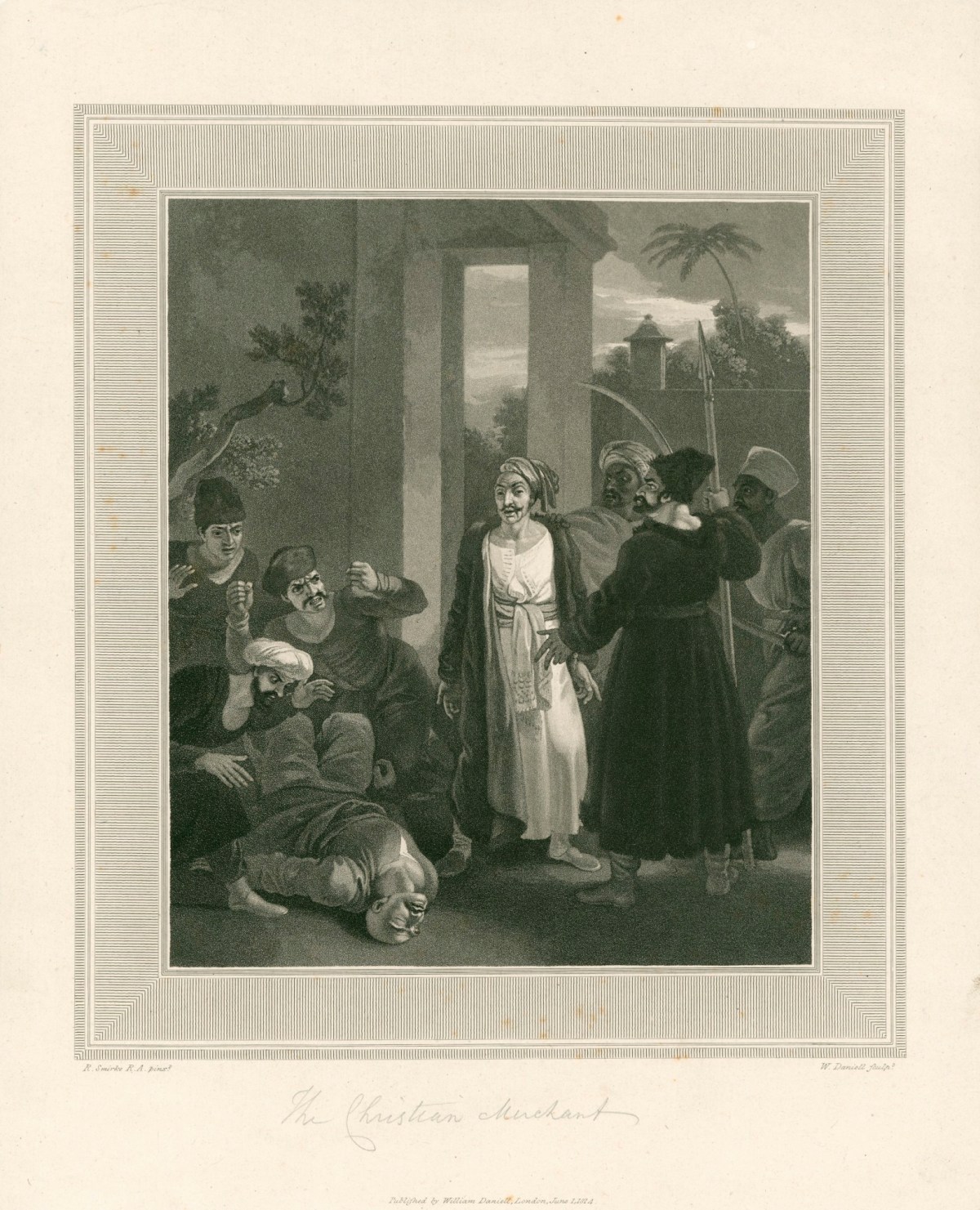 William Daniell RA, The Christian Merchant