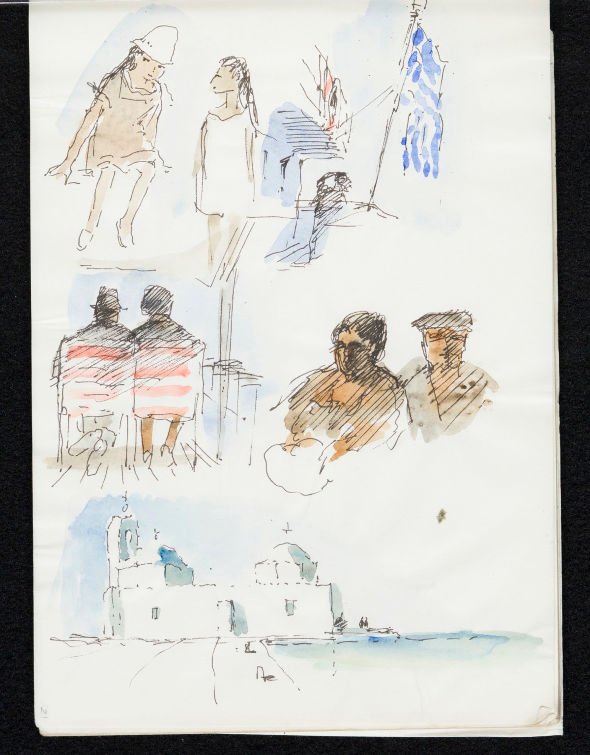 Sir Hugh Casson PRA, Grand tour sketchbook