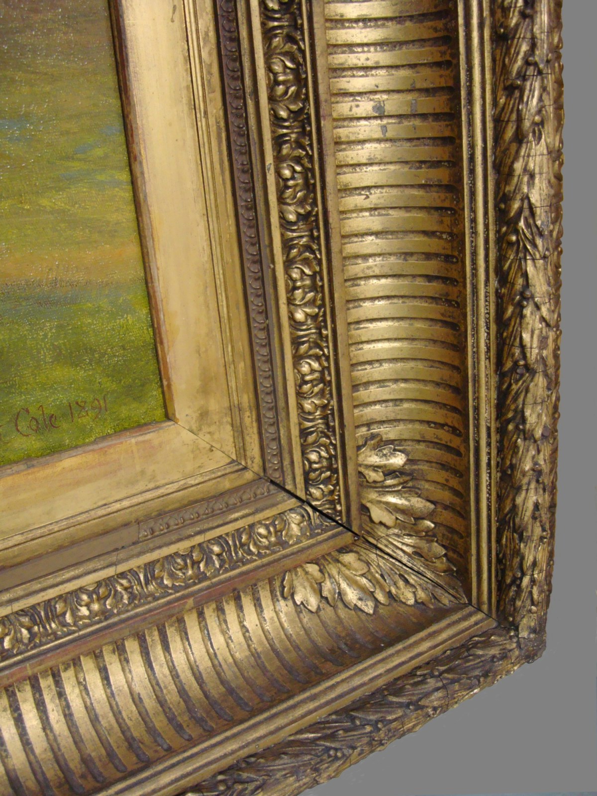 Thomas Agnew and Sons Ltd., Frame for George Vicat Cole RA 'Autumn Morning'