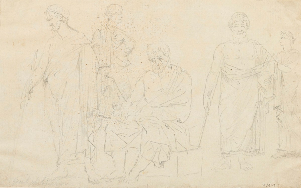 Philip Reinagle RA, Greek philosophers