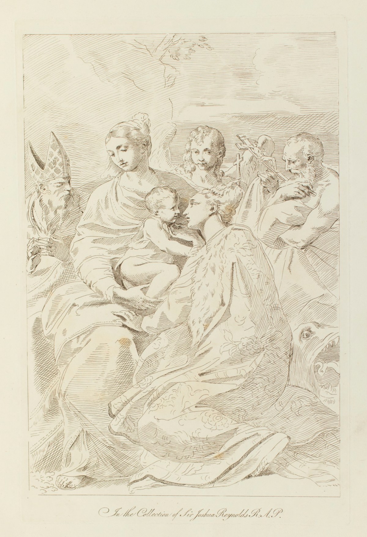 Conrad Martin Metz, Parmigianino's 'Madonna of St Margaret'
