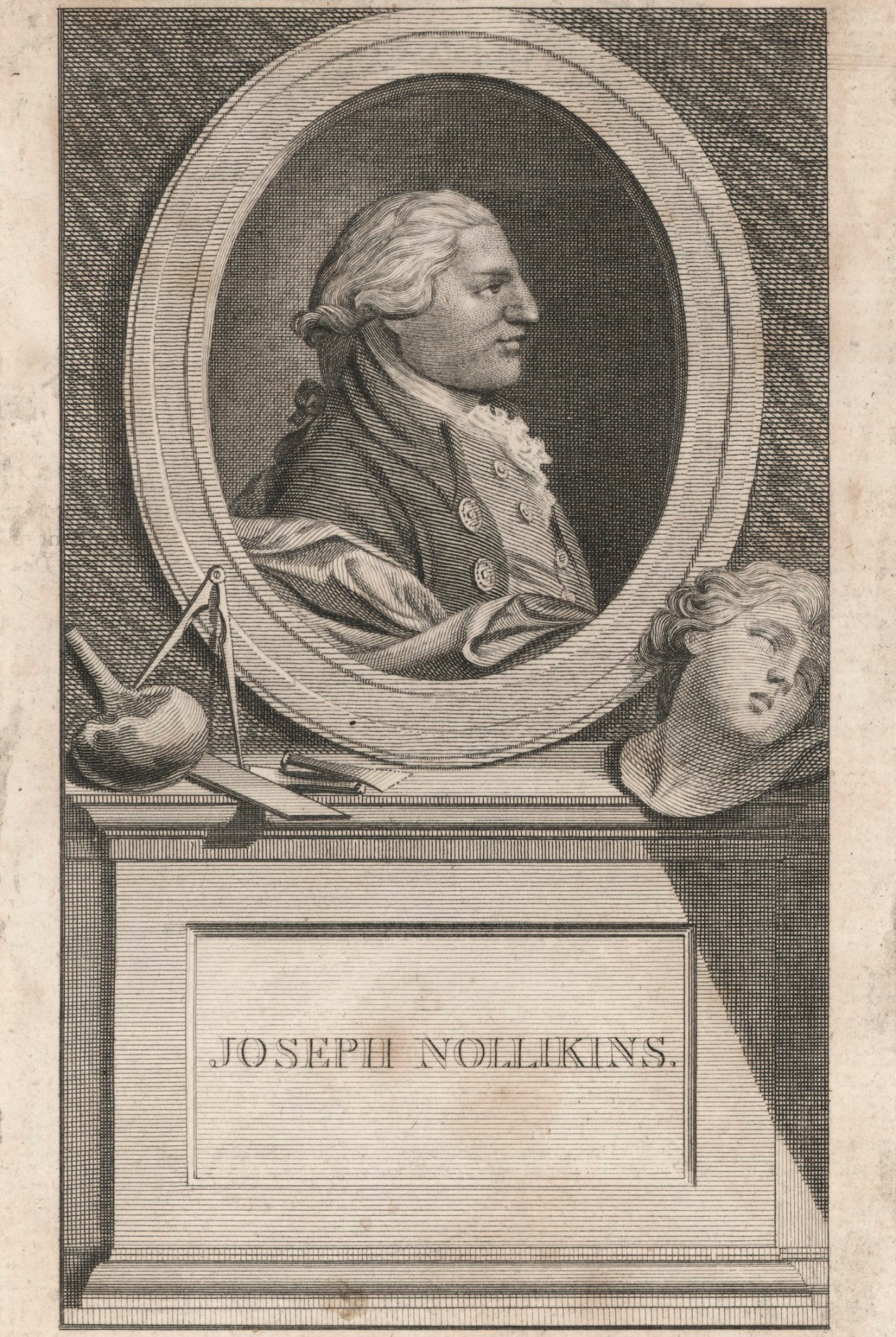 Unidentified artist, Portrait of Joseph Nollekens RA