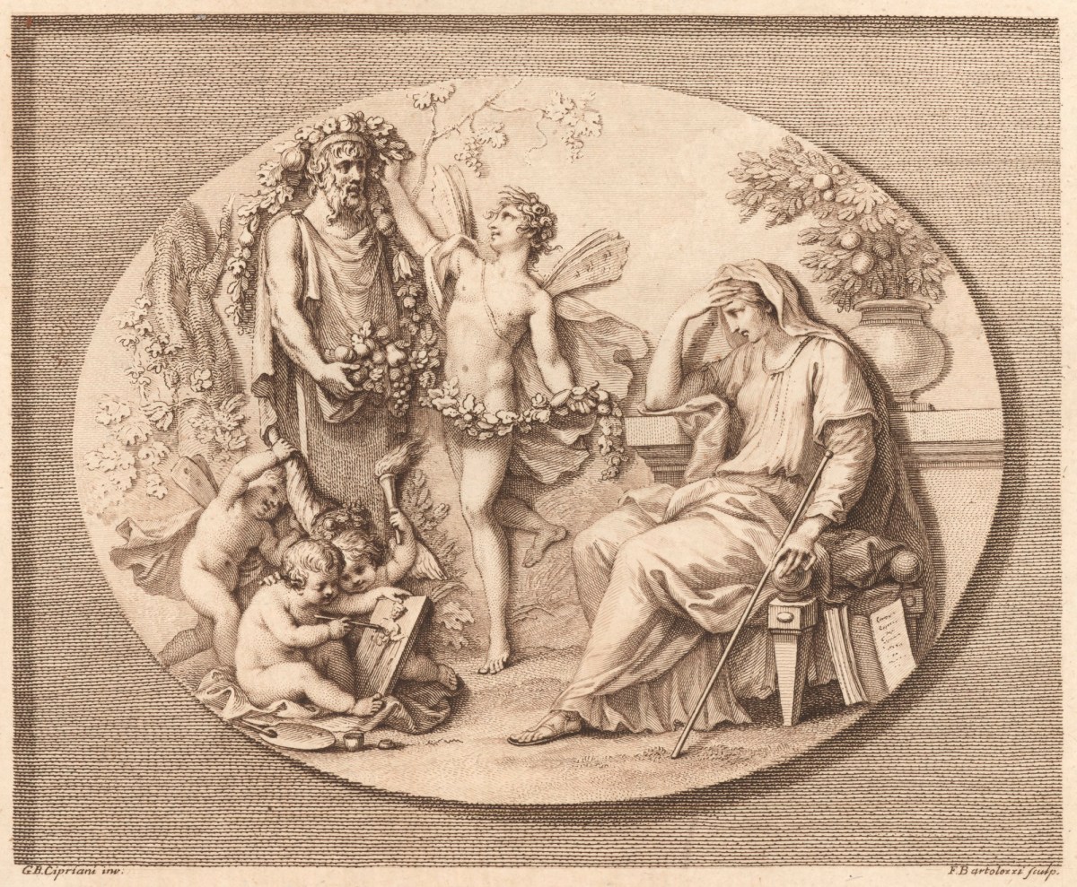 Giovanni Battista Cipriani RA, Title-page vignette