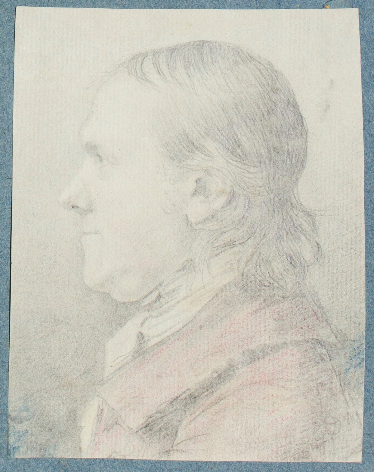 George Dance RA, A profile portrait of a man