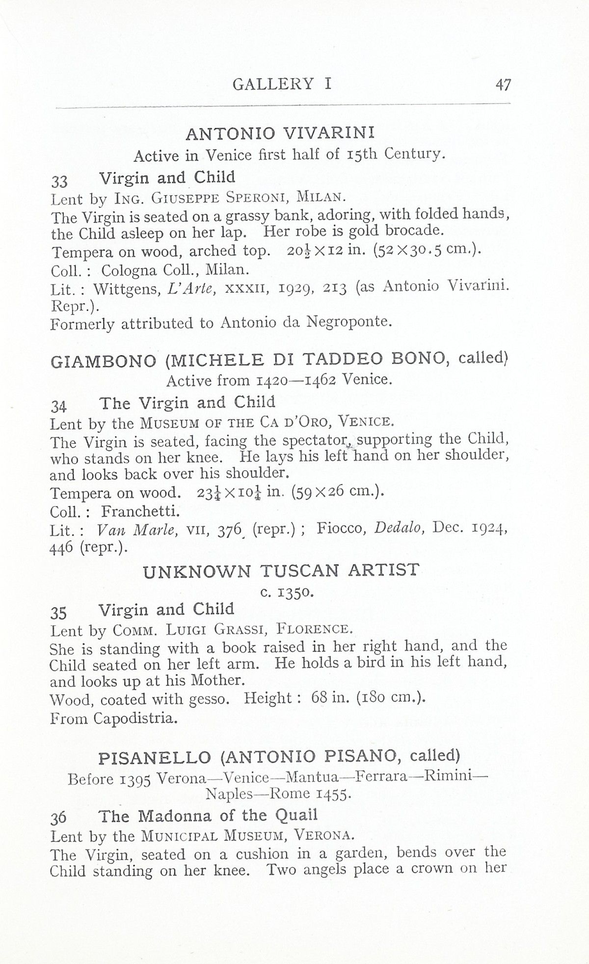 Page 51 of 1930 - Exhibition of Italian Art 1200-1900