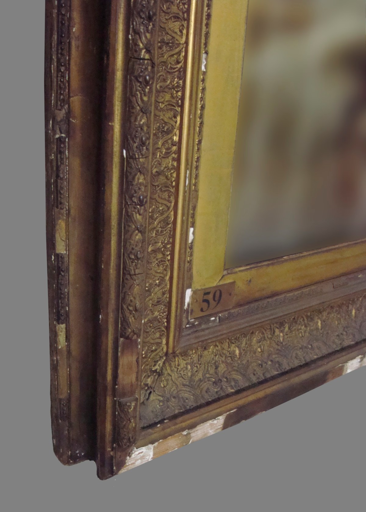 Unknown, Frame for Thomas Sidney Cooper RA 'Milking Time in the Meadows'