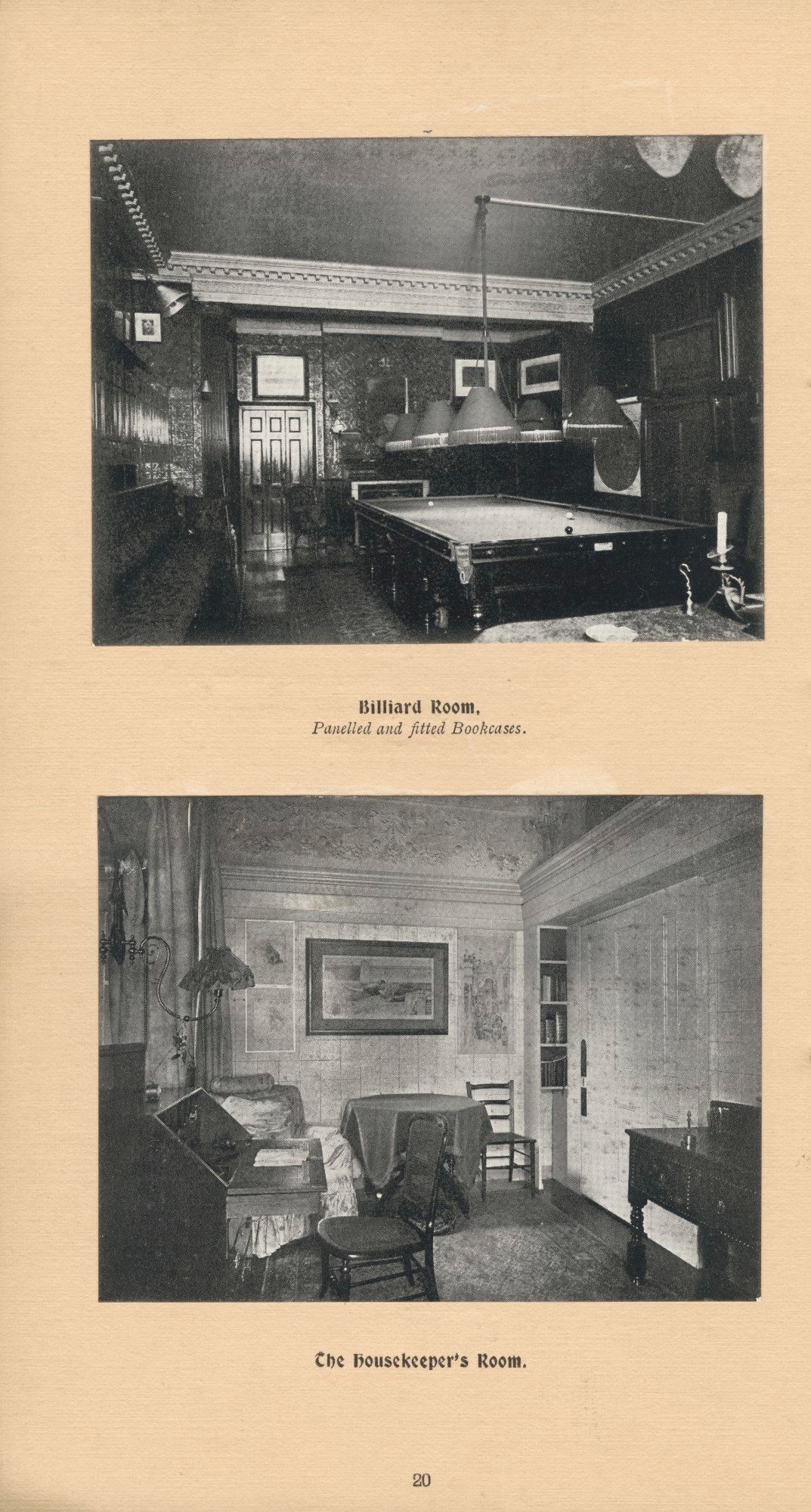 Hampton & Sons (London), The Housekeeper's Room.
