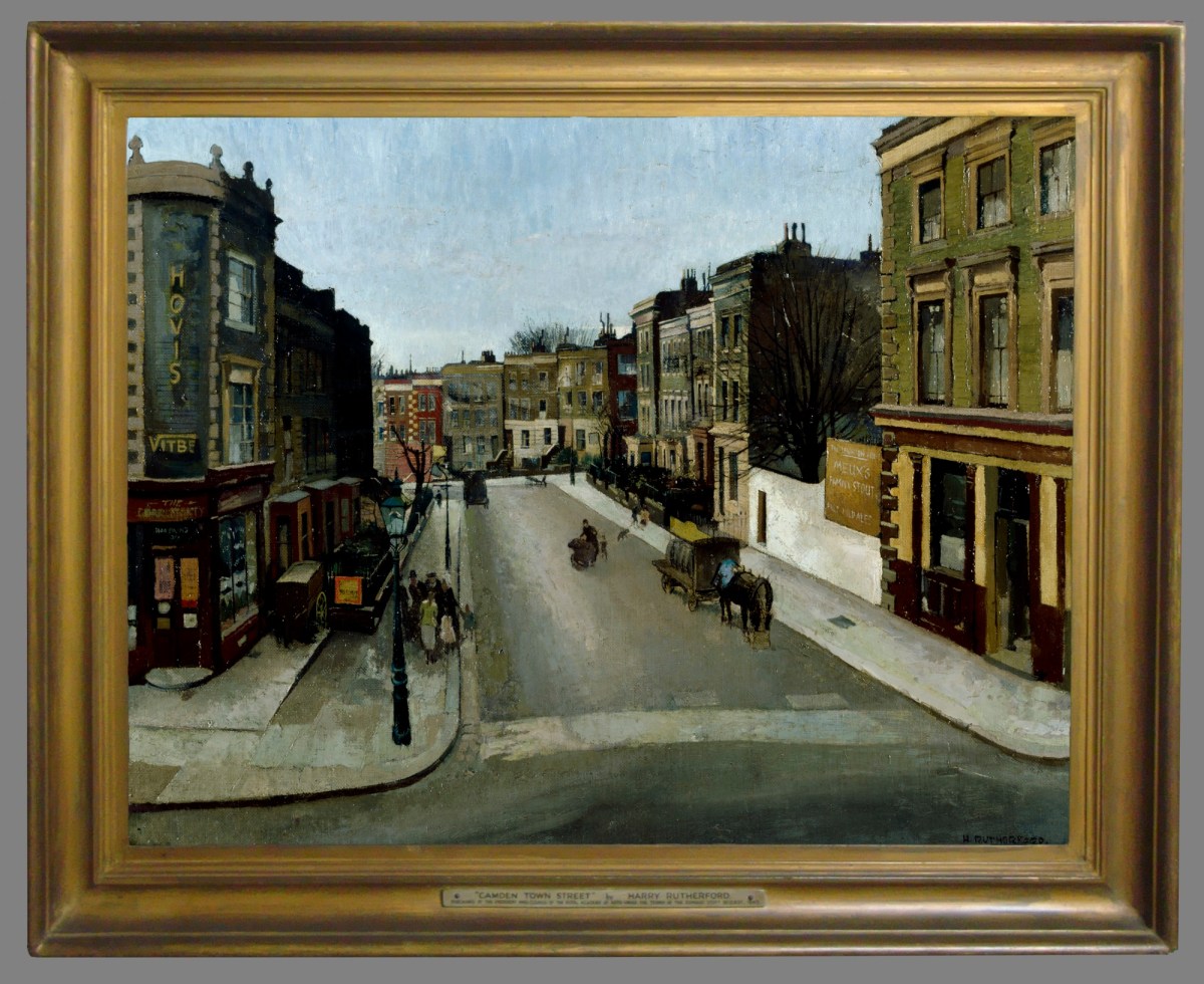 Unknown, Frame for Harry Rutherford 'Camden Town Street'