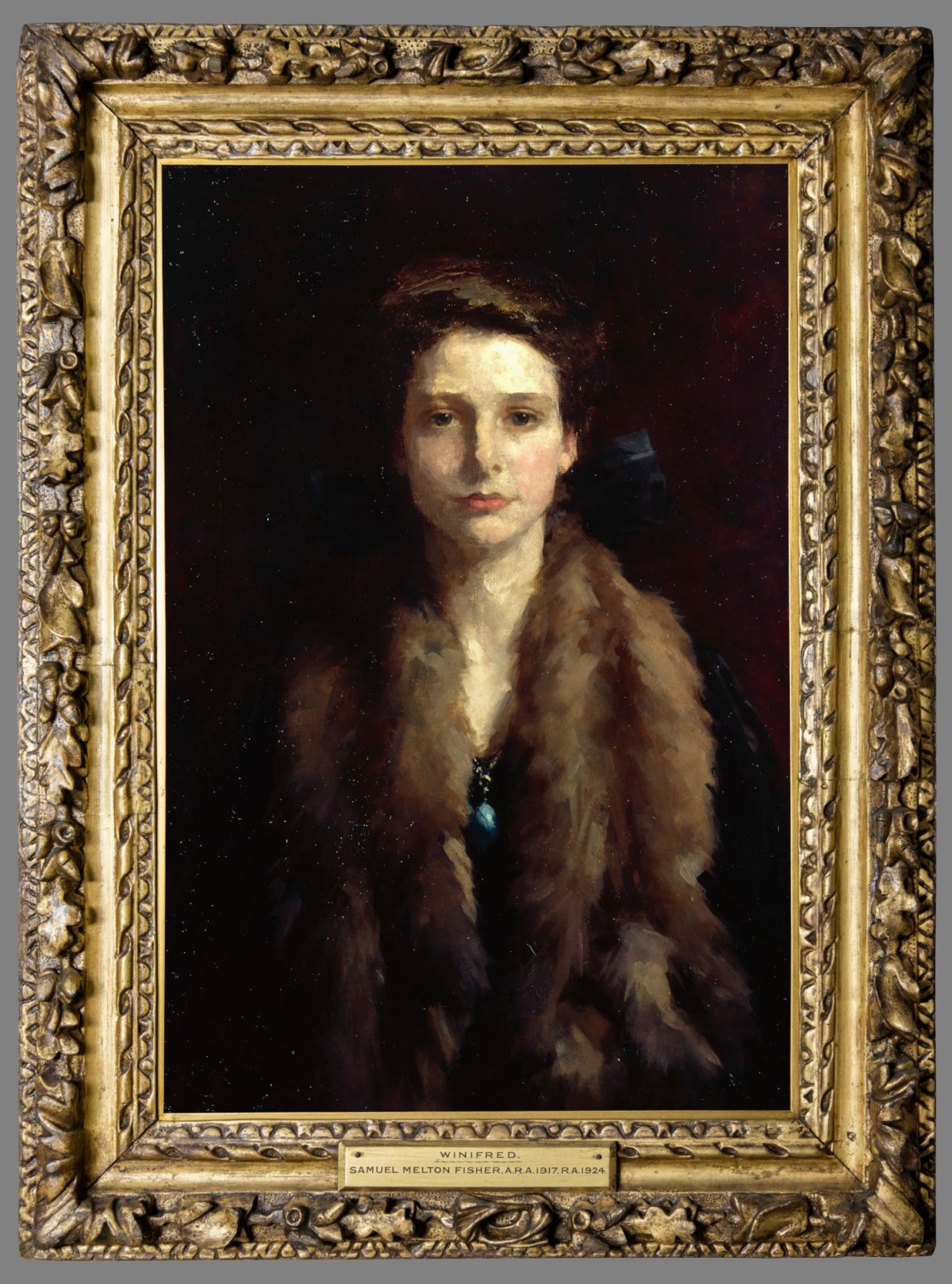 Unknown, Frame for Melton Fisher RA 'Winifred'