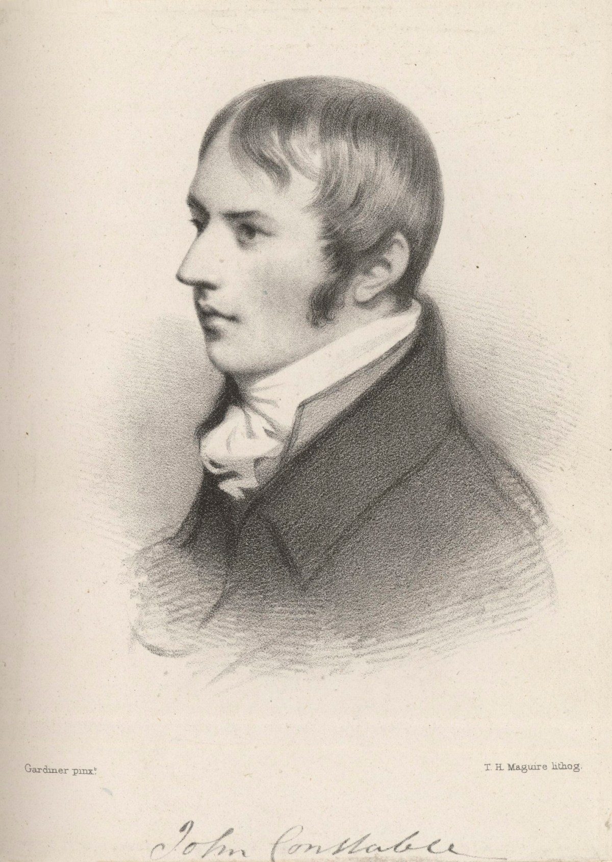 Thomas Herbert Maguire, Portrait of John Constable aged 20