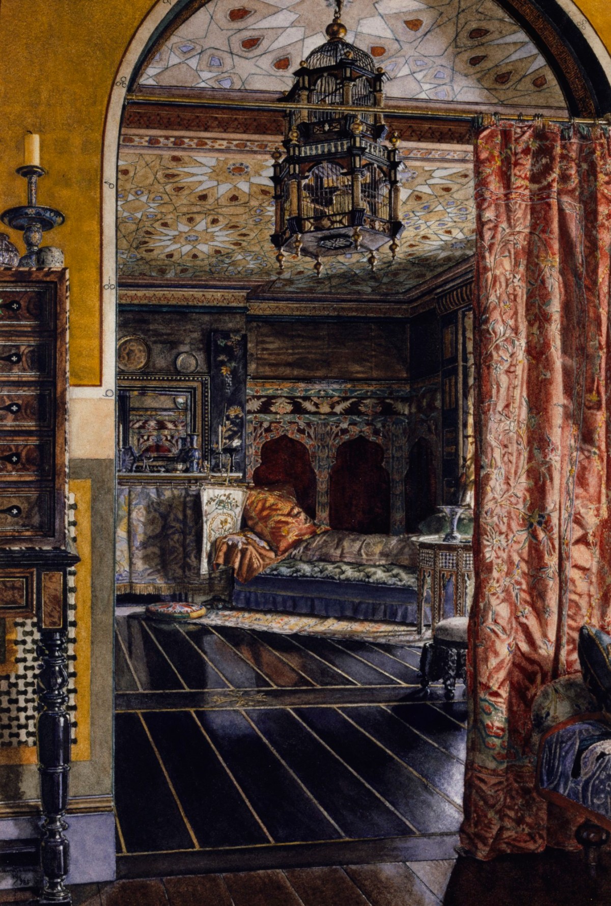 Anna Alma-Tadema, The Drawing Room, Townshend House