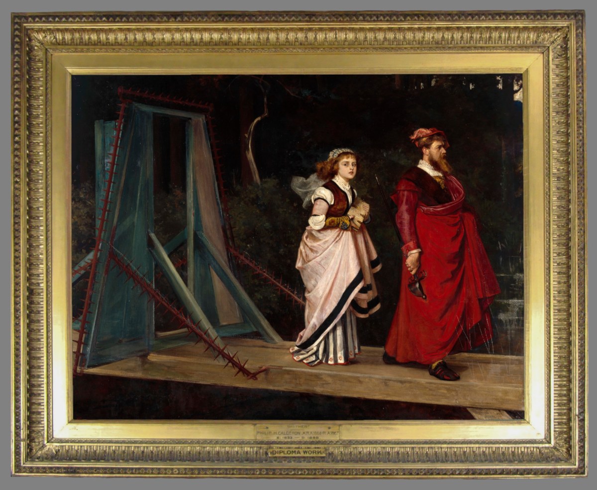 Unknown, Frame for Philip Hermogenes Calderon RA 'Whither ?'