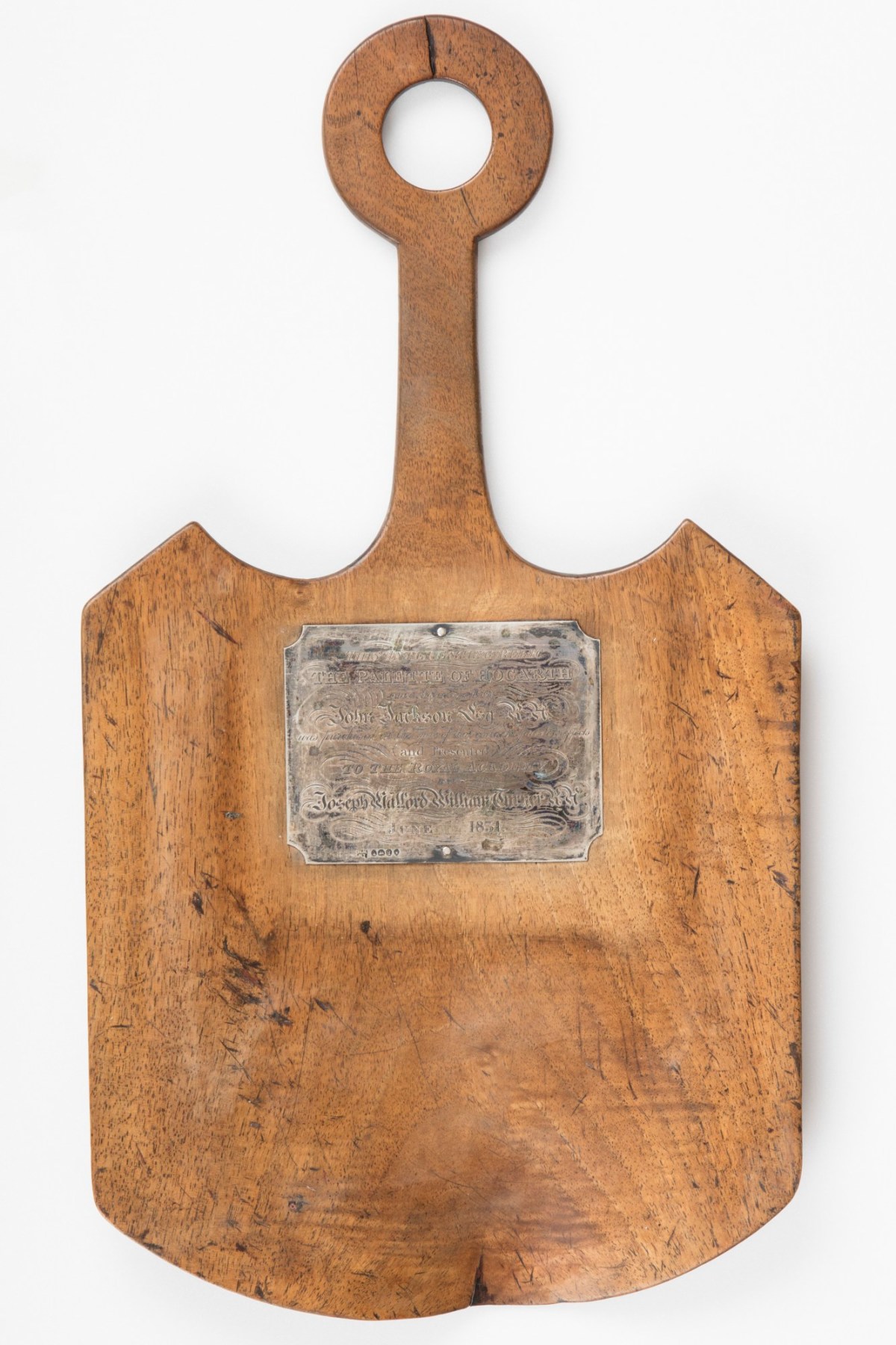 , Palette owned by William Hogarth