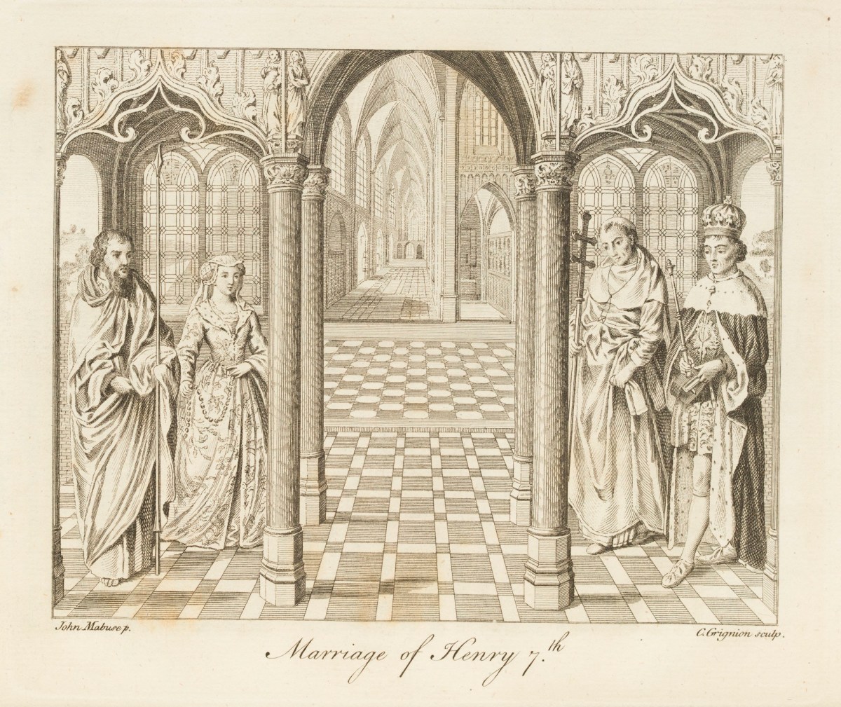 Unsigned, Marriage of Henry 7th