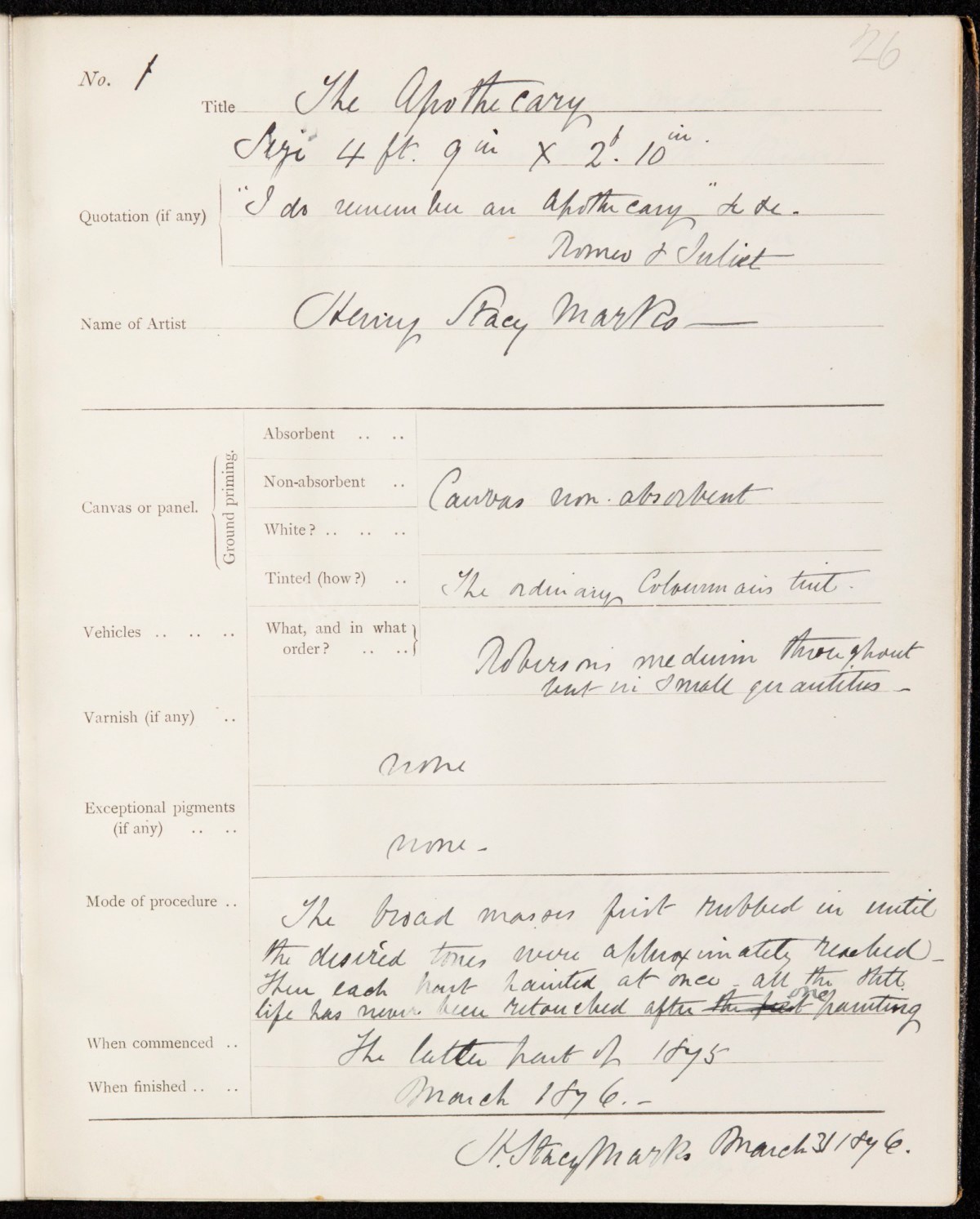 , Members' methods of procedure