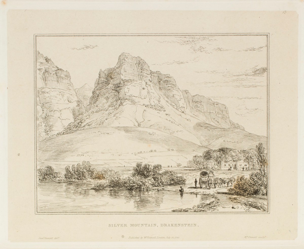 Samuel Daniell, Part of the silver mountain near Drakenstein