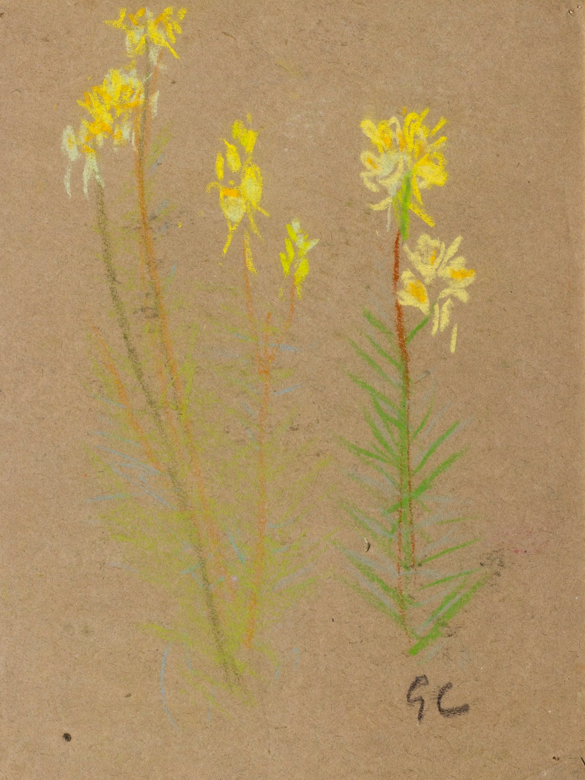 Sir George Clausen RA, Study of flowers