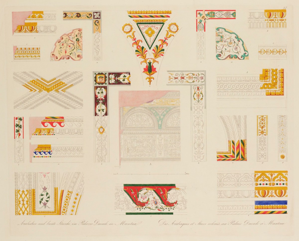 Giulio Romano, 'Arabesques and coloured Stuccoes of the Giardino Pensile.'