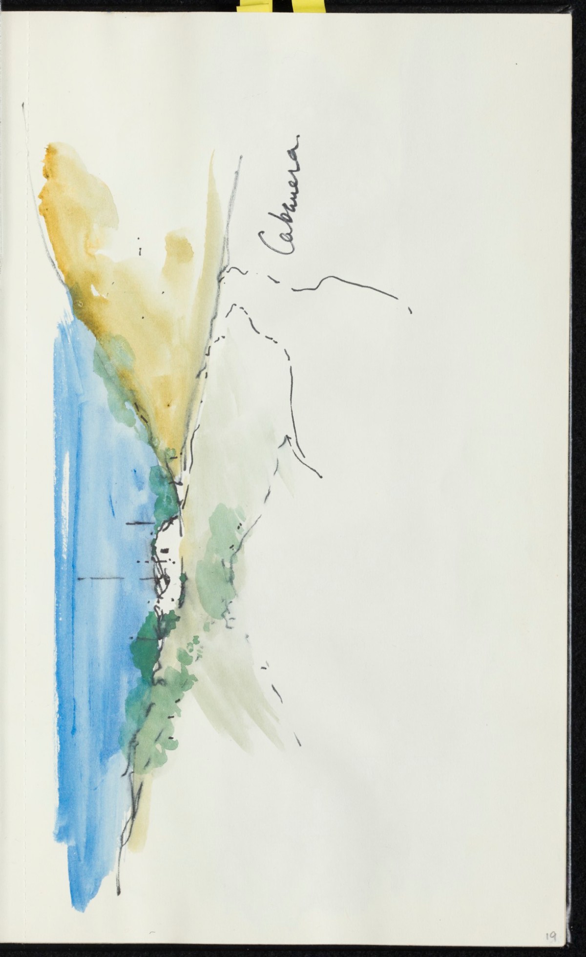 Sir Hugh Casson PRA, Majorca, Italy and Pembrokeshire sketchbook