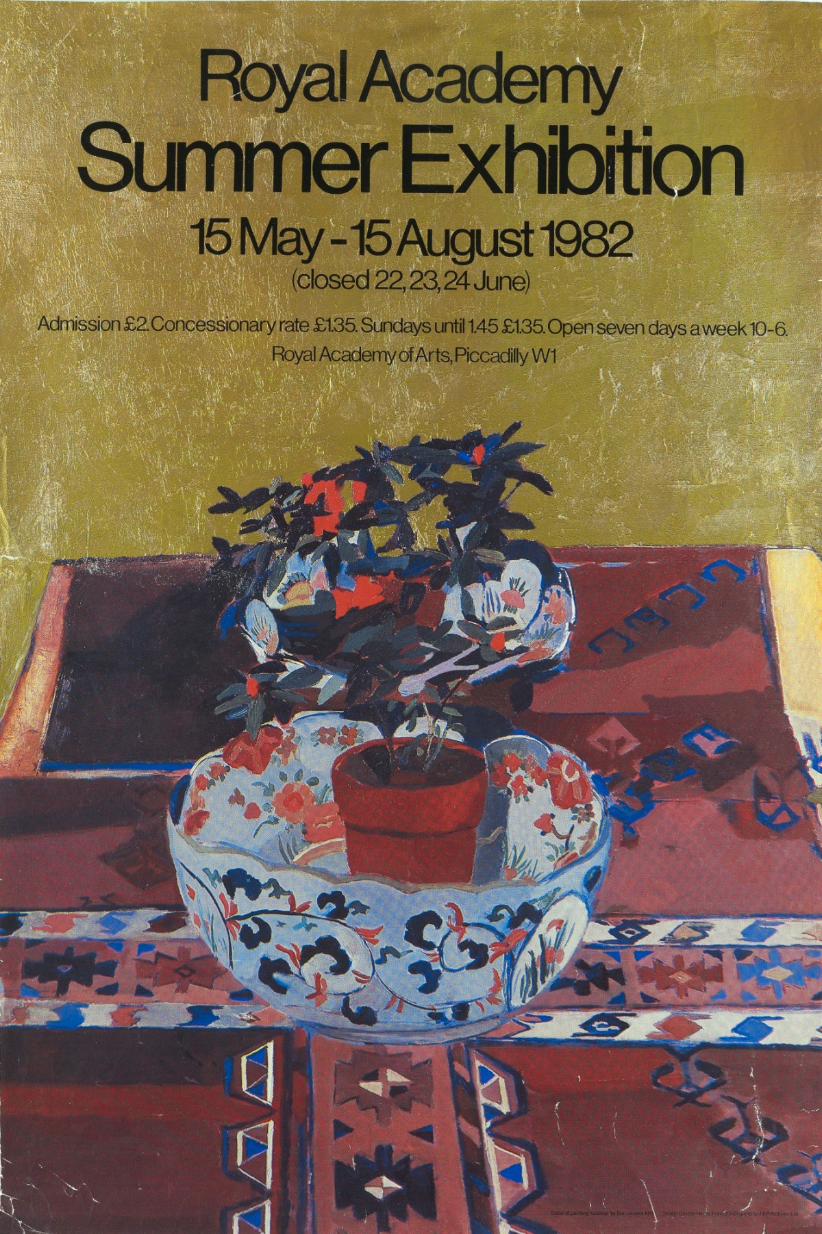, Poster, designed by Ben Levene and Gordon House