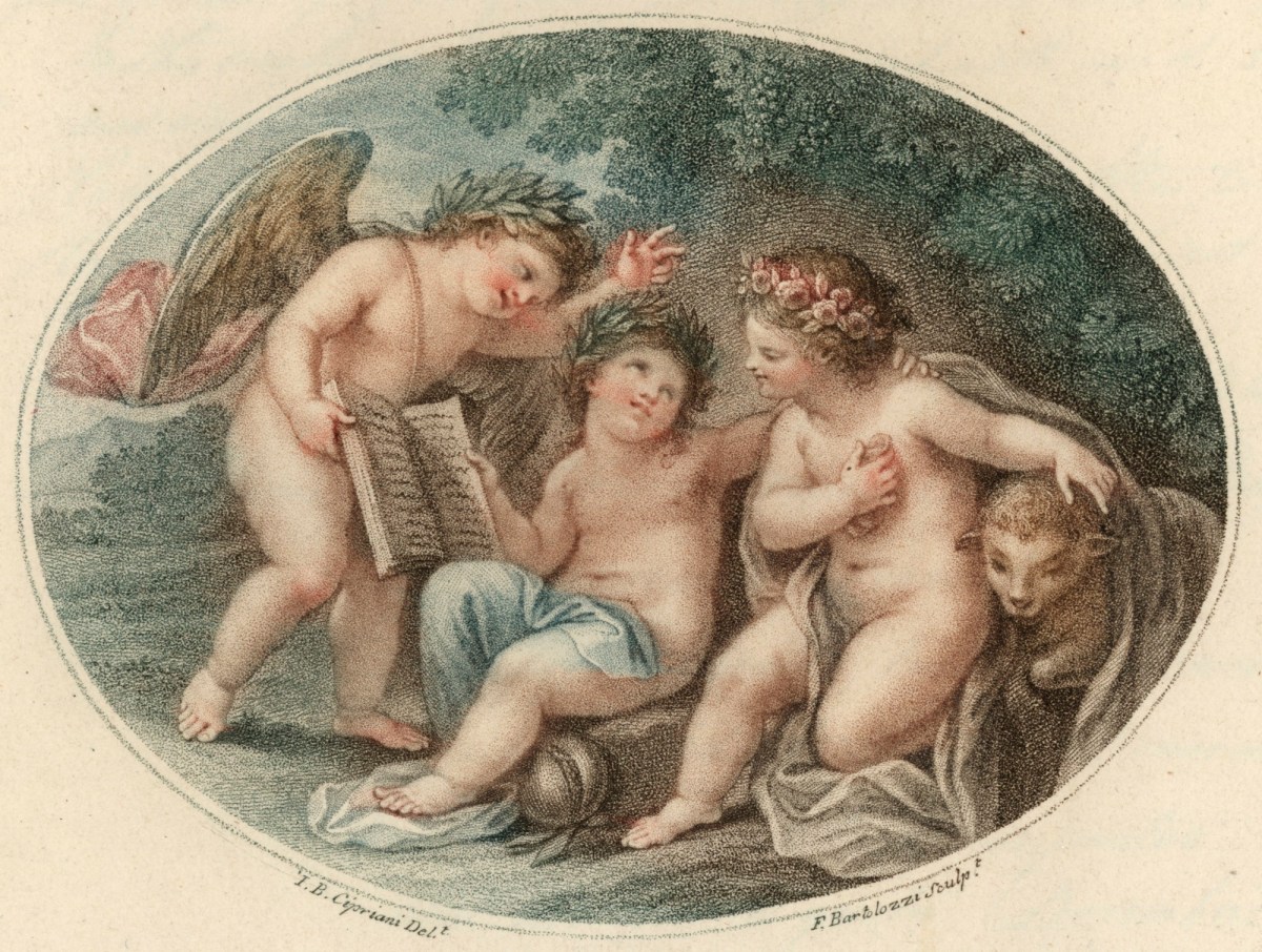 Giovanni Battista Cipriani RA, Innocence taught by Love and Friendship