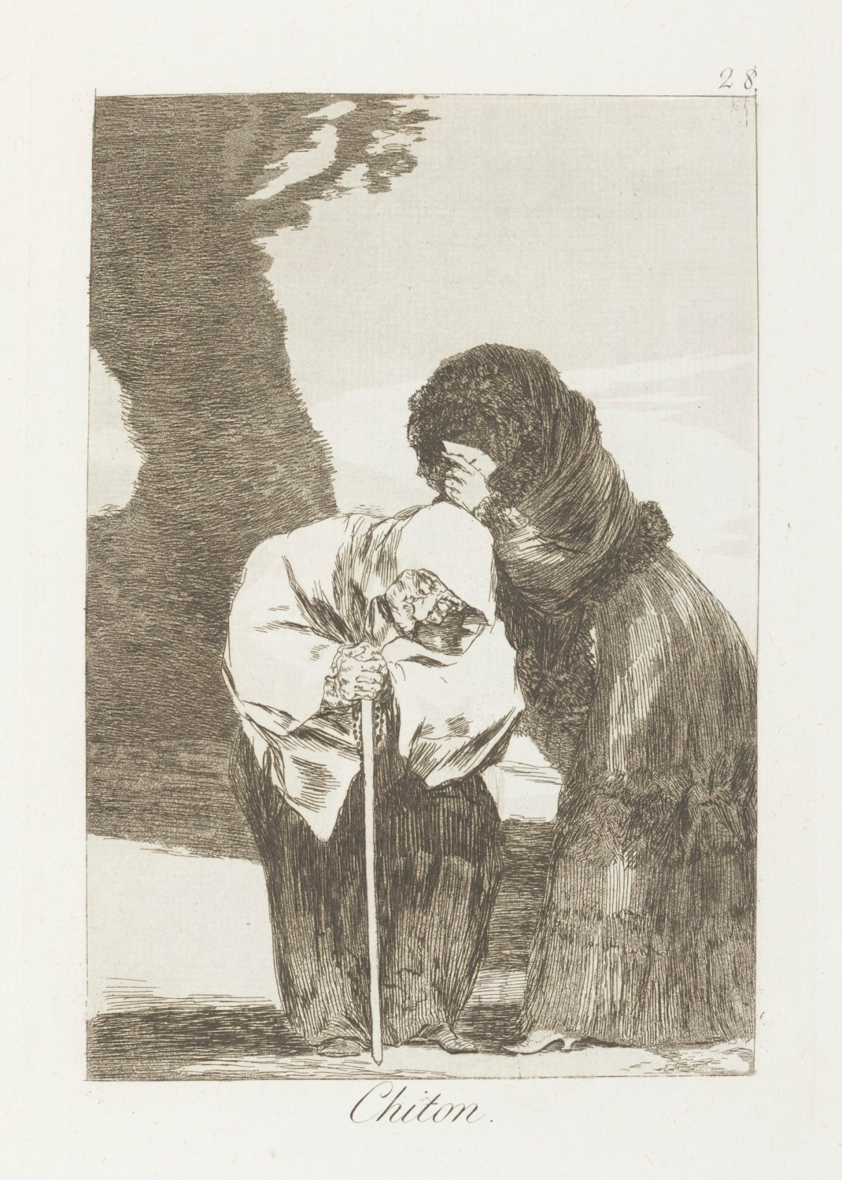 Francisco Goya, 'Chiton.'