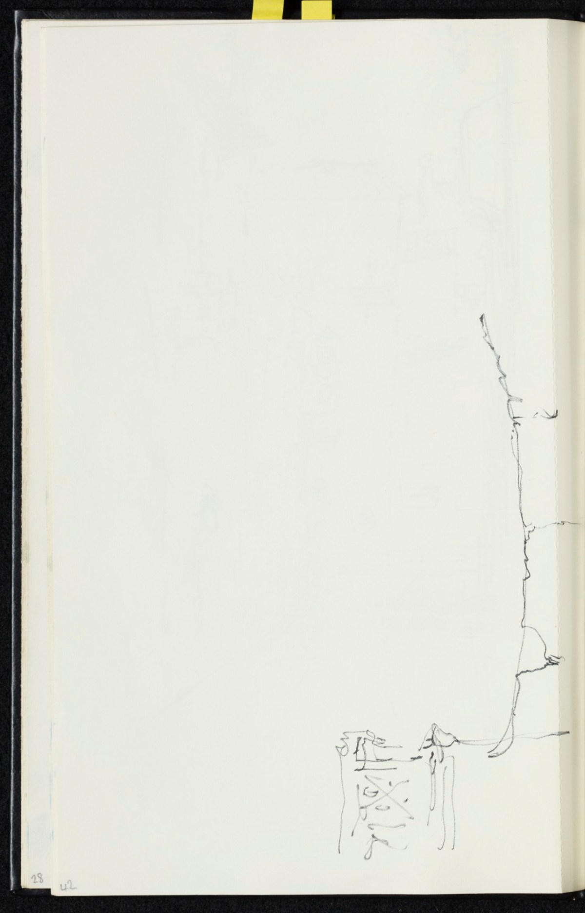 Sir Hugh Casson PRA, Majorca, Italy and Pembrokeshire sketchbook