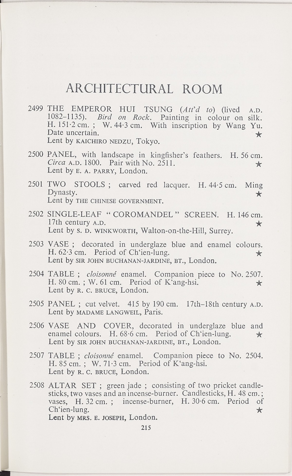 Page 243 of 1935-36 - International Exhibition of Chinese Art