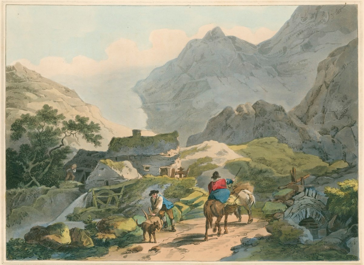 Philippe Jacques de Loutherbourg RA, Melen Y Nant, near Snowdon