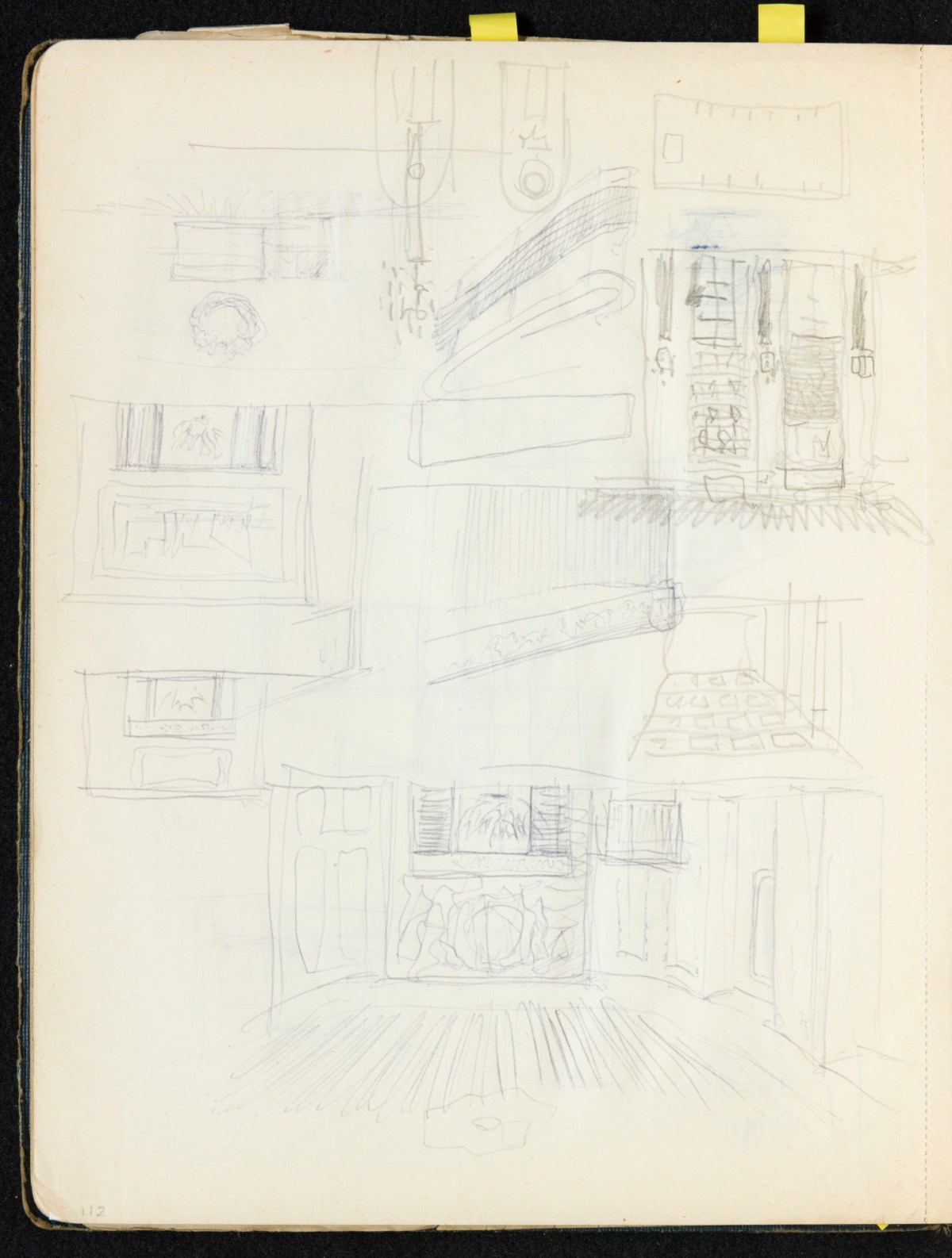 Sir Hugh Casson PRA, Britannia and Glyndebourne sketchbook