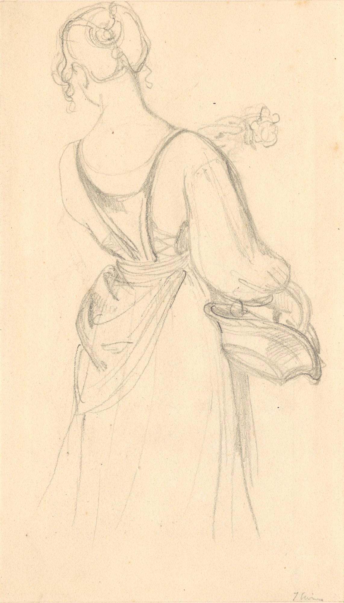 Thomas Uwins RA, A woman with flowers