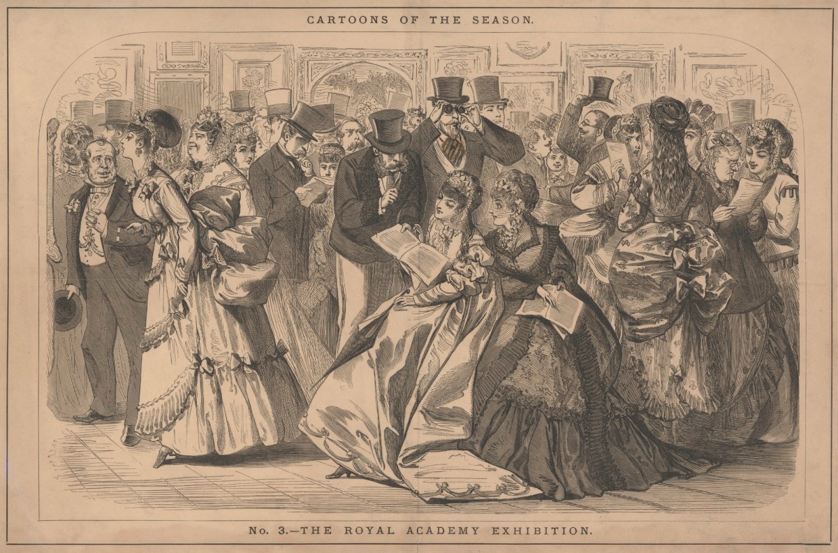 Unidentified artist, Cartoons of the Season, No.3. -The Royal Academy Exhibition