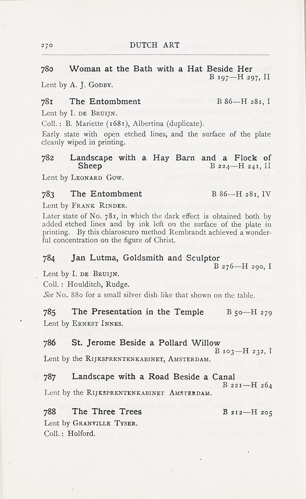 Page 274 of 1929 - Exhibition of Dutch Art 1450-1900