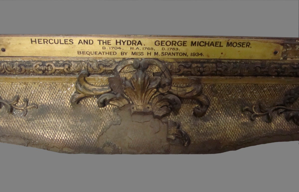 Unknown, Frame for George Michael Moser RA 'Hercules and the Hydra'