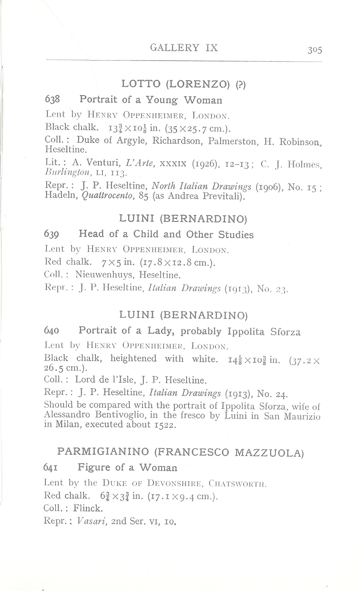 Page 309 of 1930 - Exhibition of Italian Art 1200-1900