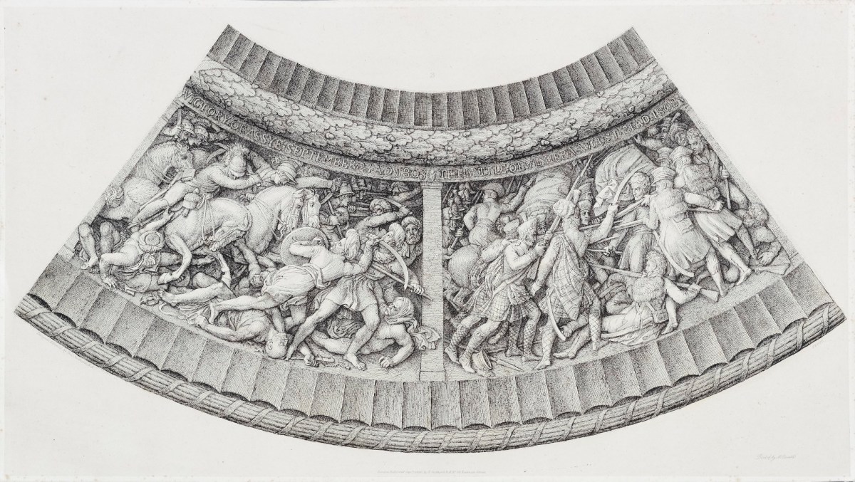 Thomas Stothard RA, Segment of the frieze of the Wellingon Shield (3)